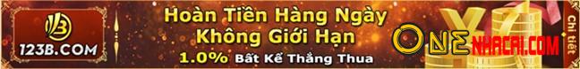 hoàn tiền hằng ngày tại 123b